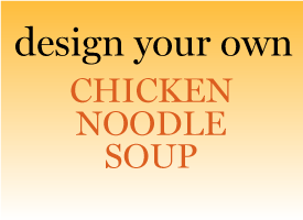 design your own healthy chicken noodle soup